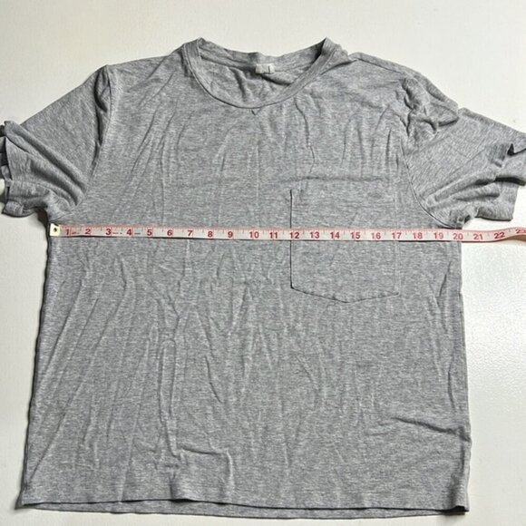 Aritzia Wilfred Free Gray Short Sleeves Top size M - Picture 5 of 6